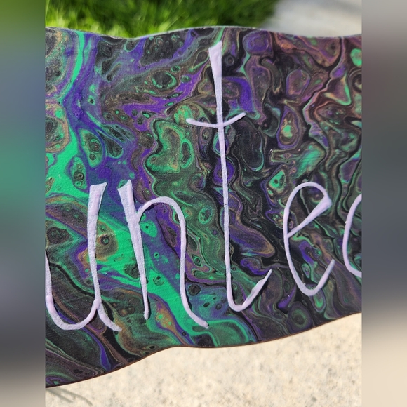 'Haunted' Acrylic Paint Pour - Picture 4 of 8